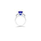 Promise Sapphire Cushion Cut High Jewellery Ring