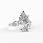 Majestic Pear-Shaped Diamond Ring