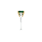 Emerald Square Cut Emerald High Jewellery Ring