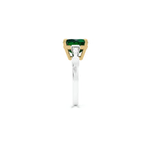 Emerald Square Cut Emerald High Jewellery Ring