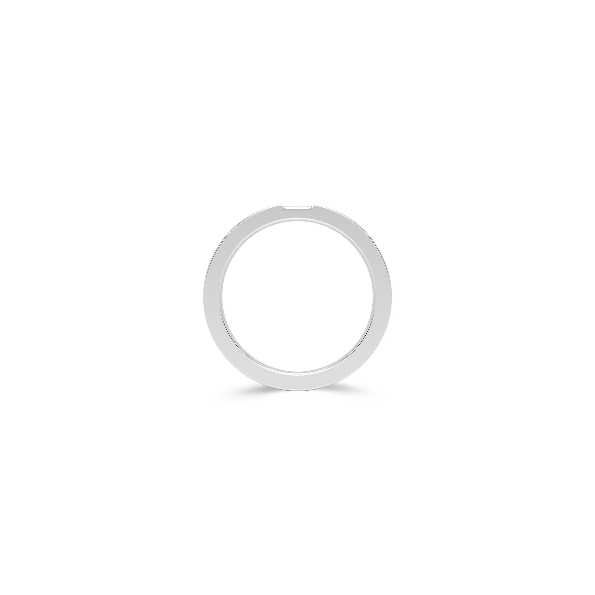 Wide Diamond Wedding Band