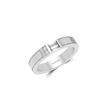 Wide Diamond Wedding Band