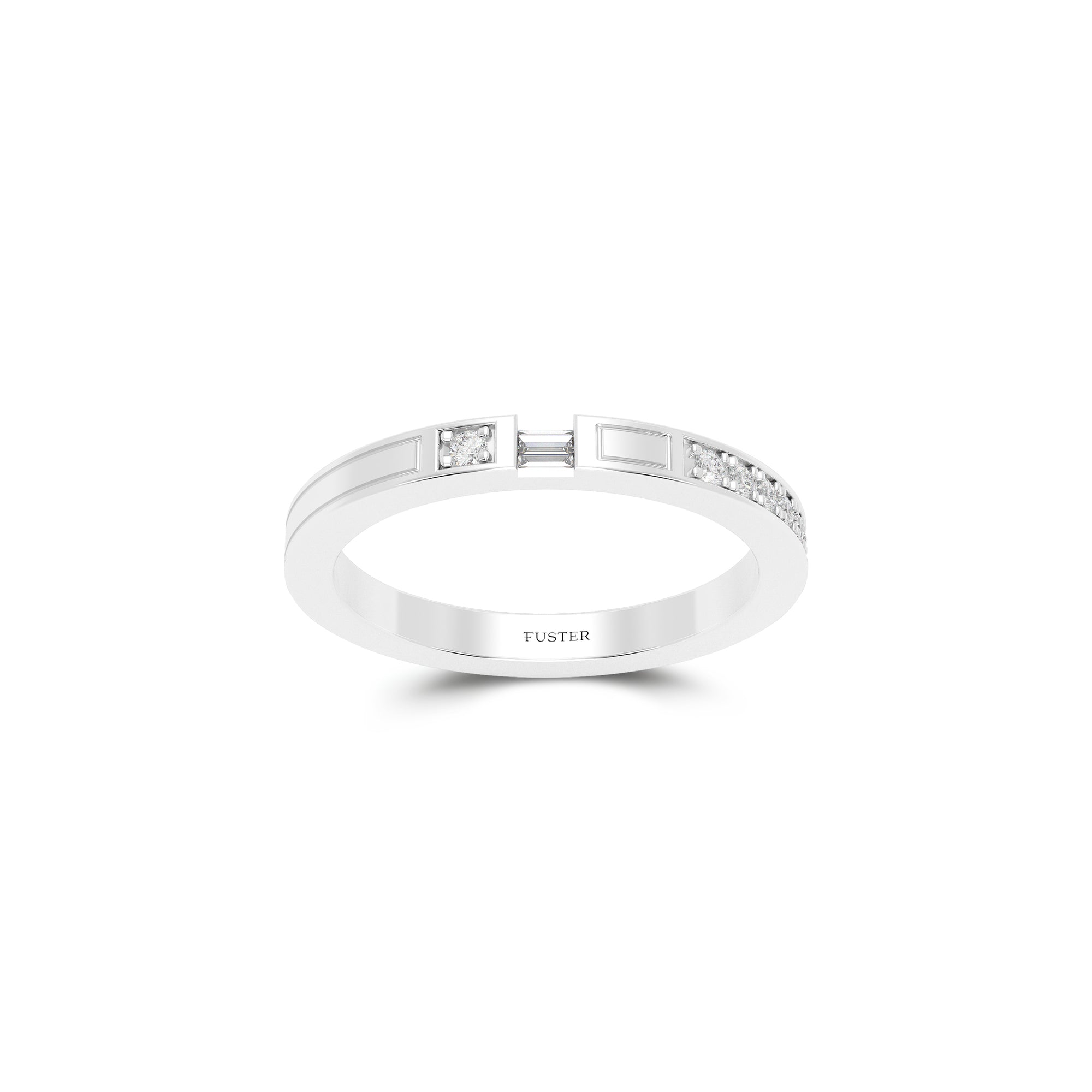 Thin Diamond Wedding Band