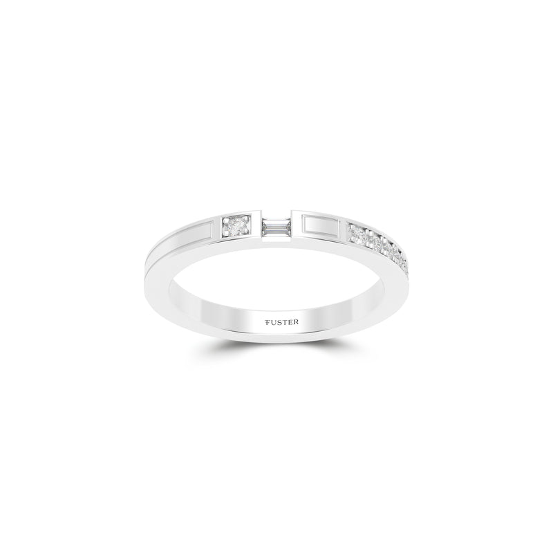 Thin Diamond Wedding Band