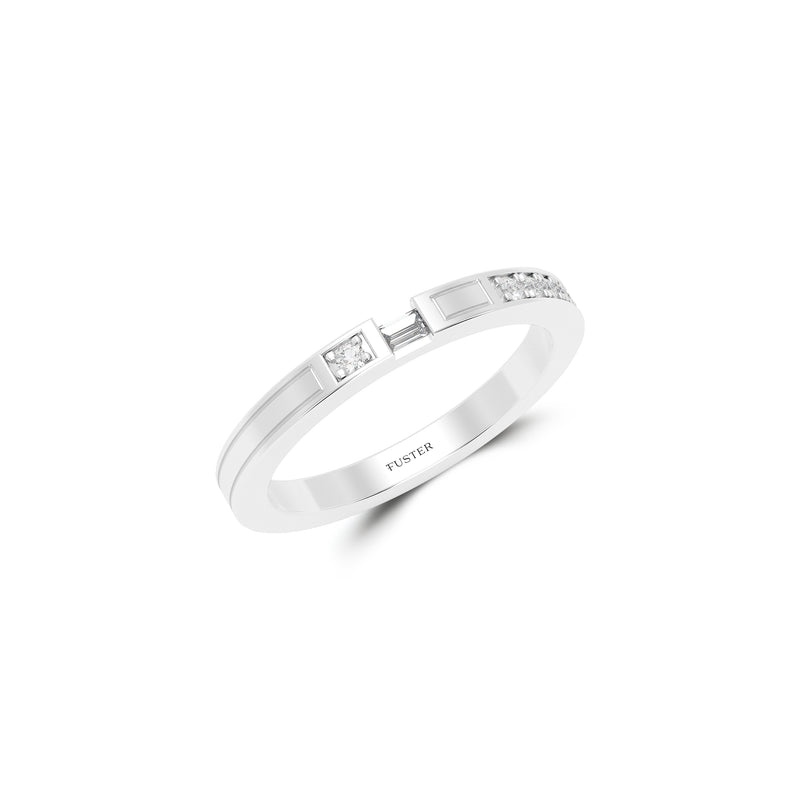 Thin Diamond Wedding Band