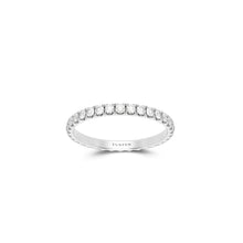 Micropavé Diamond Large Wedding Band