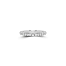 Micropavé Diamond Large Wedding Band