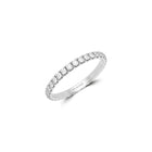 Micropavé Diamond Large Wedding Band