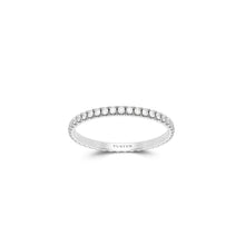Micropavé Diamond Narrow Wedding Band