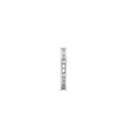 One-Set Baguette-Cut Diamond Wedding Band