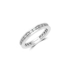 One-Set Baguette-Cut Diamond Wedding Band