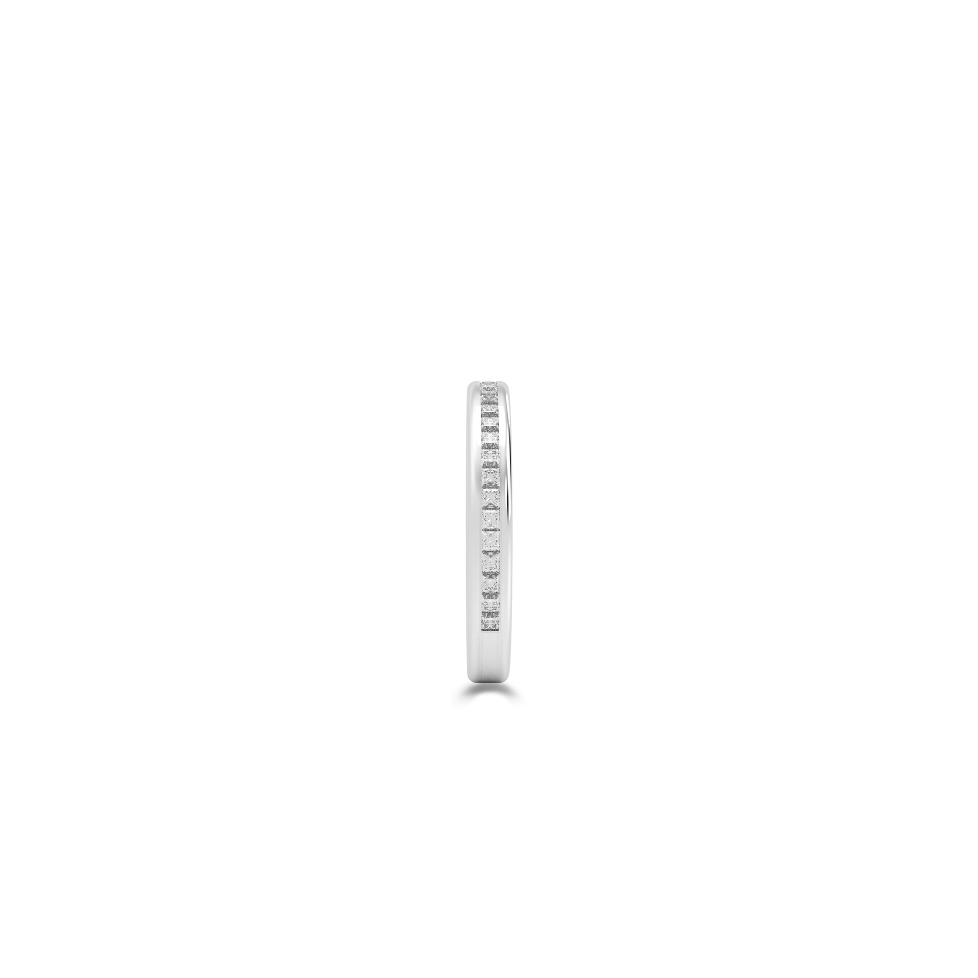Set Princess-Cut Diamond Wedding Band
