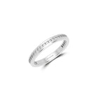 Set Princess-Cut Diamond Wedding Band