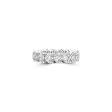 Heart Shape Diamond Wedding Band