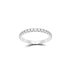 Round Diamond Wedding Band