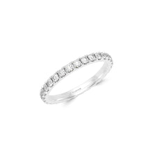 Round Diamond Wedding Band