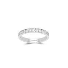 Round Diamond Wedding Band