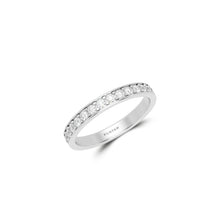 Round Diamond Wedding Band