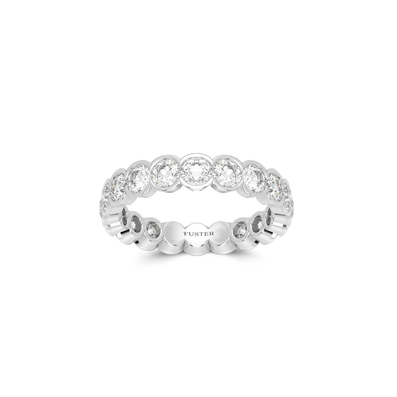 Set Round Diamond Wedding Band