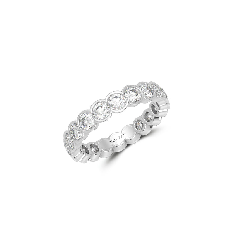 Set Round Diamond Wedding Band
