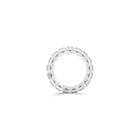 Emerald Cut Diamond Wedding Band