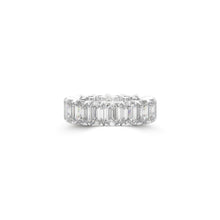 Emerald Cut Diamond Wedding Band