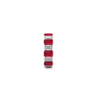 Emerald Cut Ruby and Diamond Wedding Band
