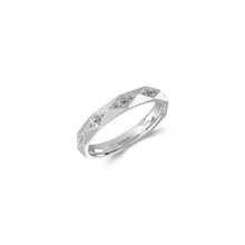 Louise Fuster Signature Faceted Diamond Wedding Band
