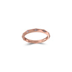 Louise Fuster Signature Faceted Diamond Wedding Band