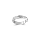Louise Fuster Signature Faceted Diamond Wedding Band