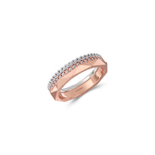Louise Fuster Signature Three-Row Layered Diamond Ring