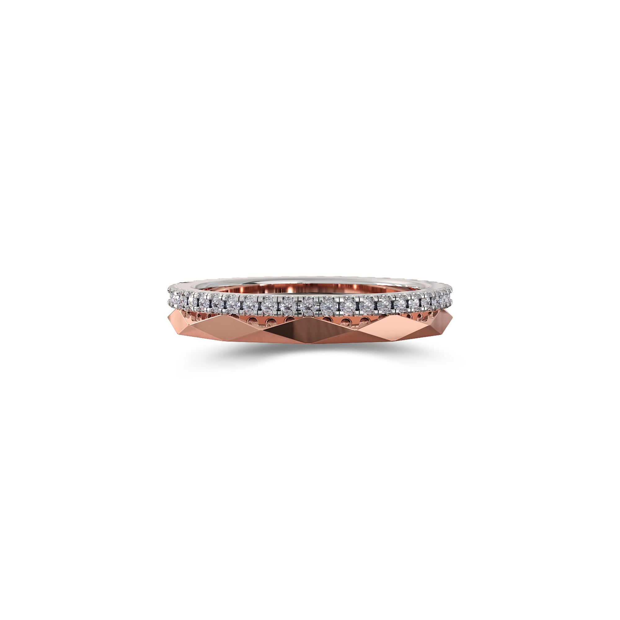Louise Fuster Signature Diamond and Gold Band