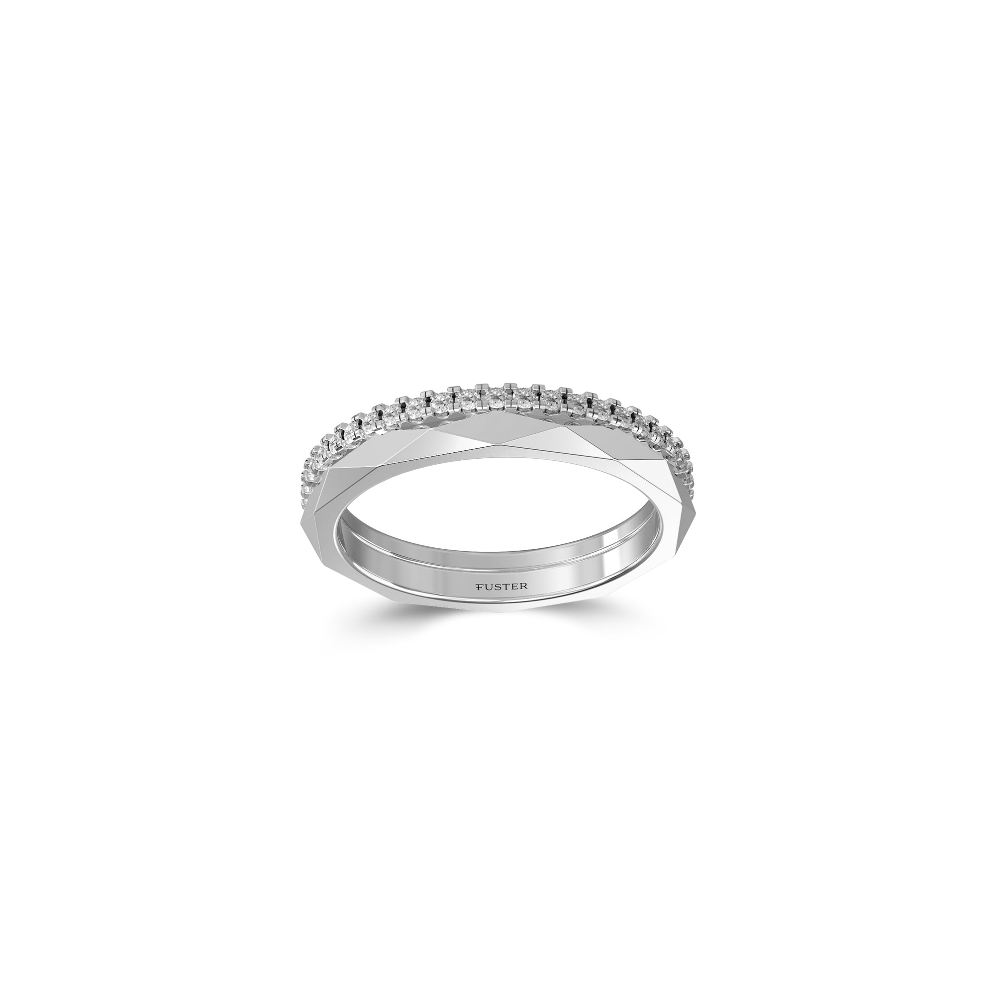 Louise Fuster Signature Diamond and Gold Band