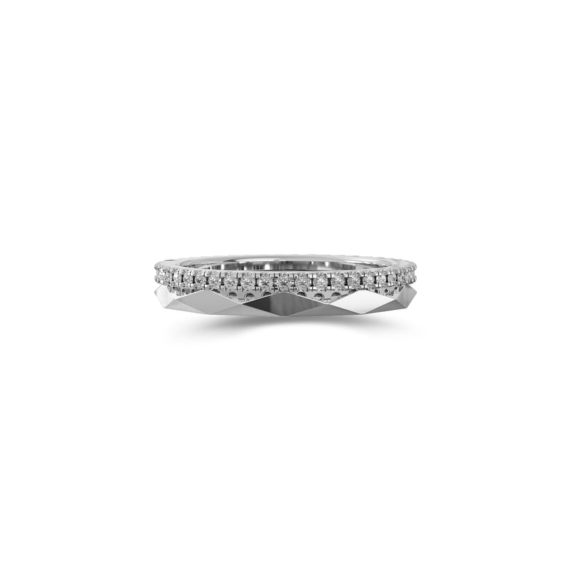 Louise Fuster Signature Diamond and Gold Band