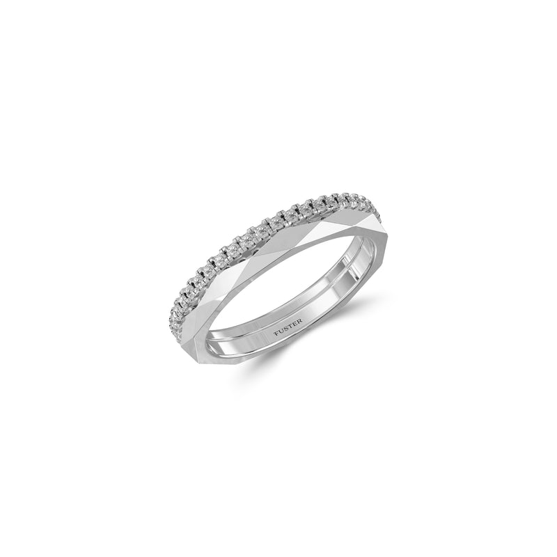 Louise Fuster Signature Diamond and Gold Band