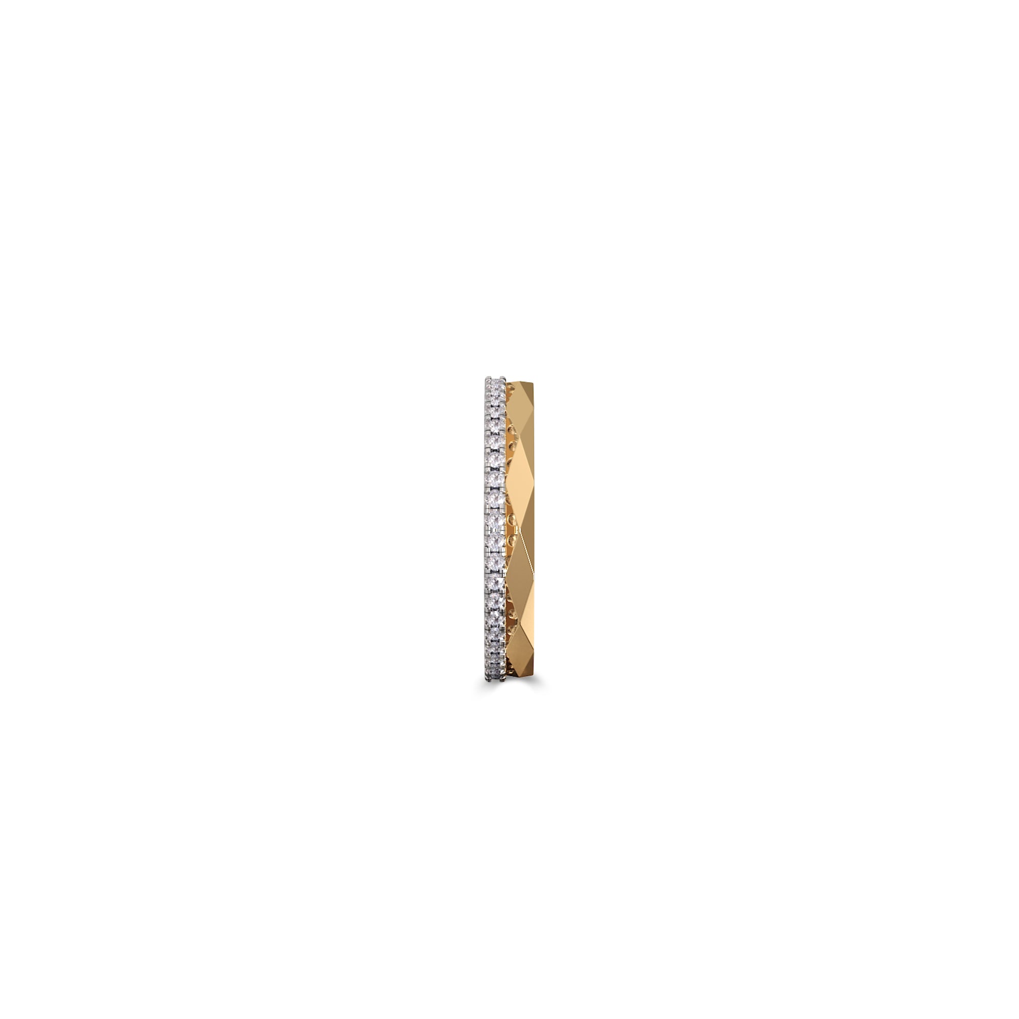Louise Fuster Signature Diamond and Gold Band