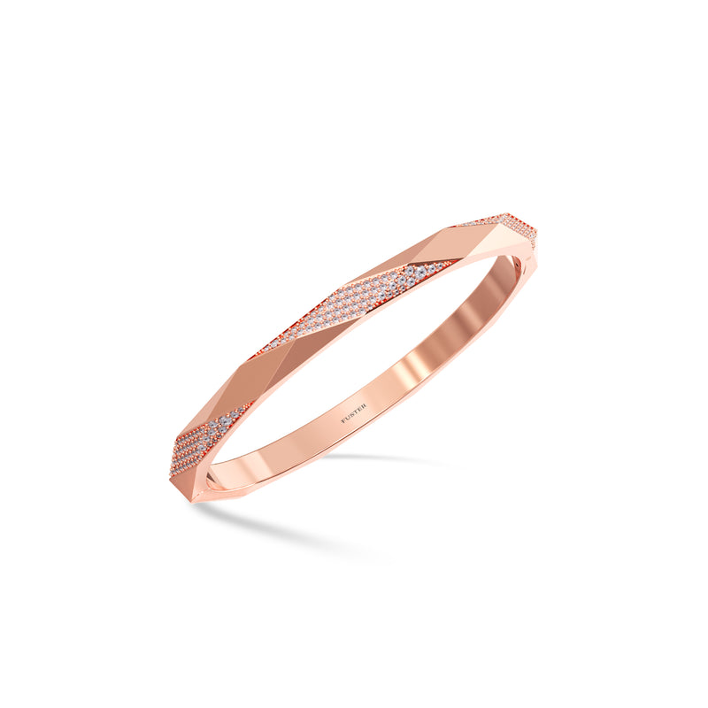 Louise Fuster Signature Pavé Diamond Bangle