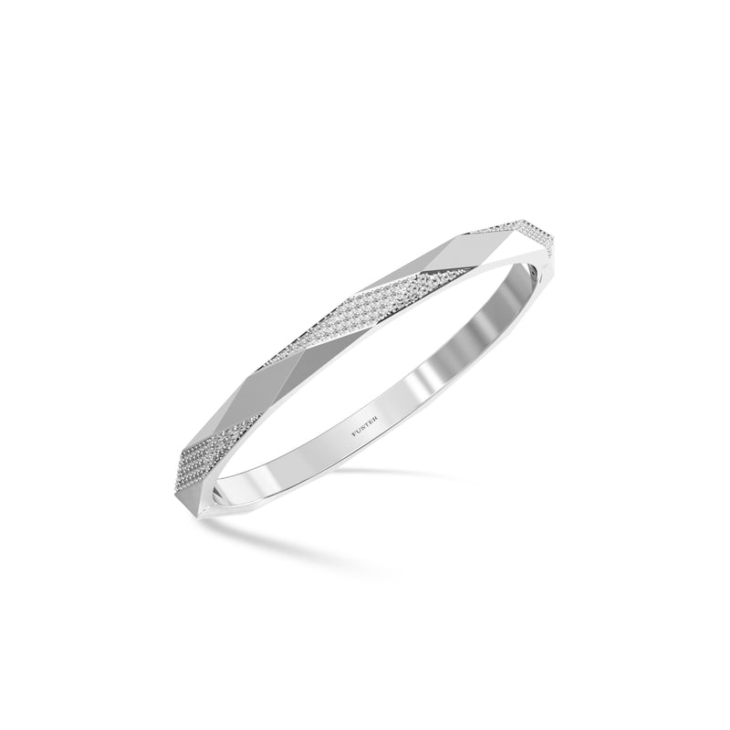 Louise Fuster Signature Pavé Diamond Bangle