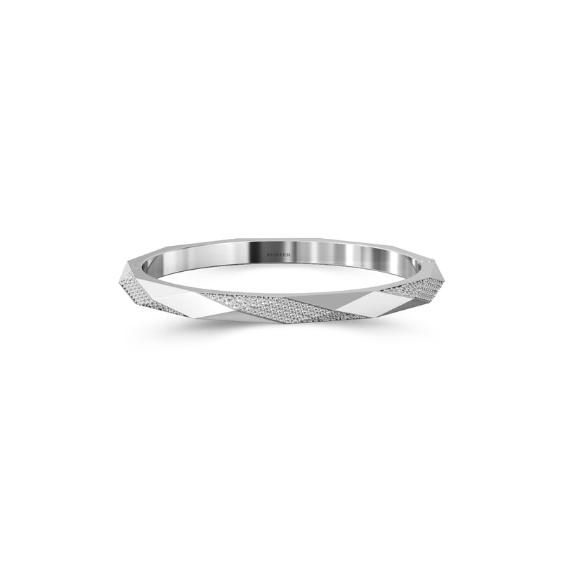 Louise Fuster Signature Pavé Diamond Bangle