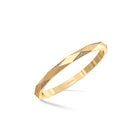 Louise Fuster Signature Faceted Pavé Diamond Bangle
