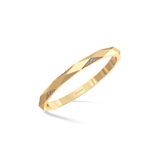 Louise Fuster Signature Faceted Pavé Diamond Bangle