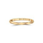Louise Fuster Signature Faceted Pavé Diamond Bangle