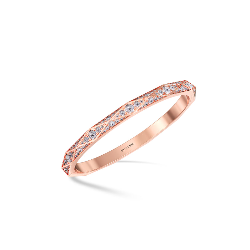 Louise Fuster Signature Pavé Diamond Bangle
