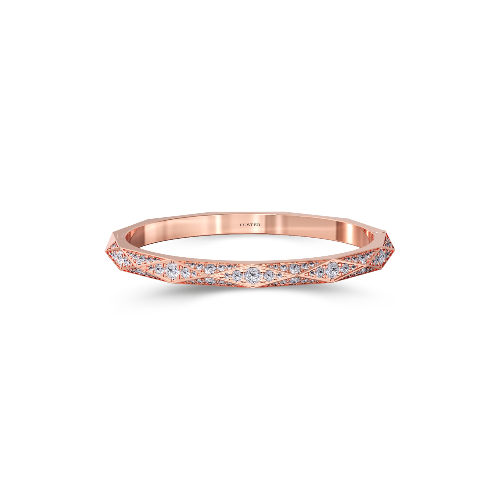 Louise Fuster Signature Pavé Diamond Bangle