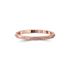 Louise Fuster Signature Faceted Pavé Diamond Bangle