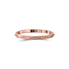 Louise Fuster Signature Faceted Pavé Diamond Bangle