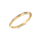 Louise Fuster Signature Faceted Pavé Diamond Bangle