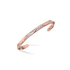 Louise Fuster Signature Faceted Diamond Bangle