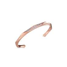 Louise Fuster Signature Faceted Diamond Bangle