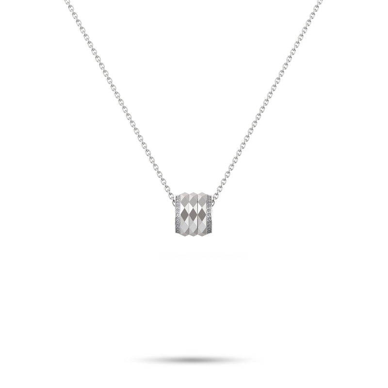 Louise Fuster Signature Spinning Diamond Pendant